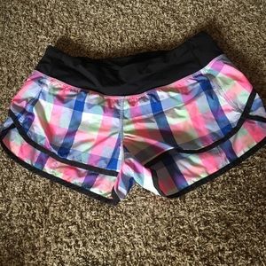 Colorful LuluLemon Shorts!